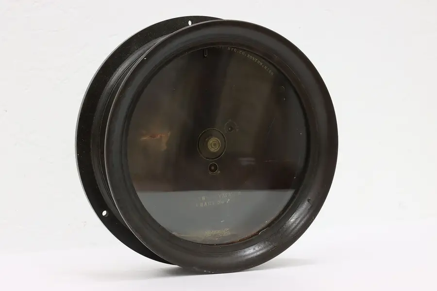 Photo of Industrial Salvage Antique 1904 Pat. Engine Pressure Gauge American Steam