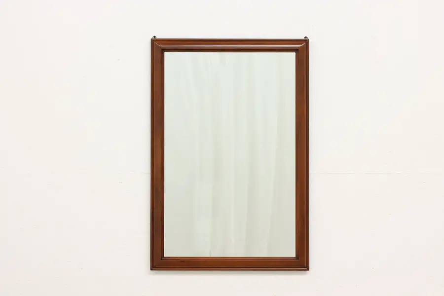 Photo of Traditional Vintage Cherry Wall Hanging Bedroom or Hall Mirror Oldtowne