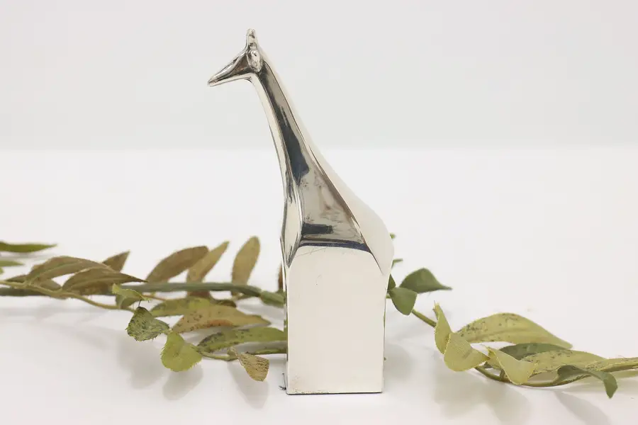 Photo of Silverplate Vintage Giraffe Sculpture, Dansk Designs