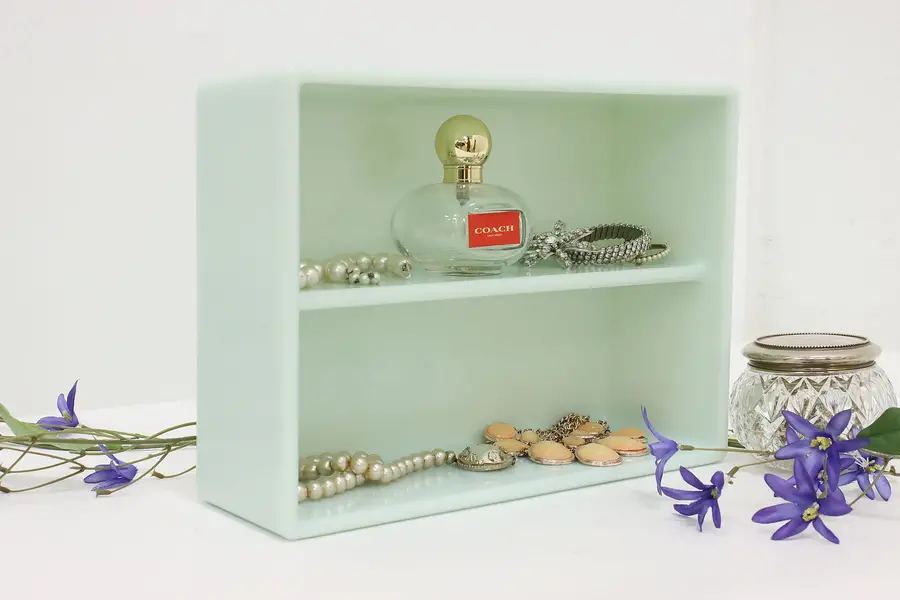 Photo of Milk Glass Antique Dental Divided Tray