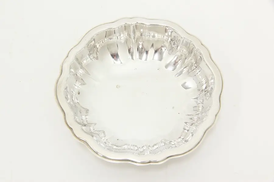 Photo of Silverplate Vintage Nut, Mint or Jewelry Bowl, Rogers