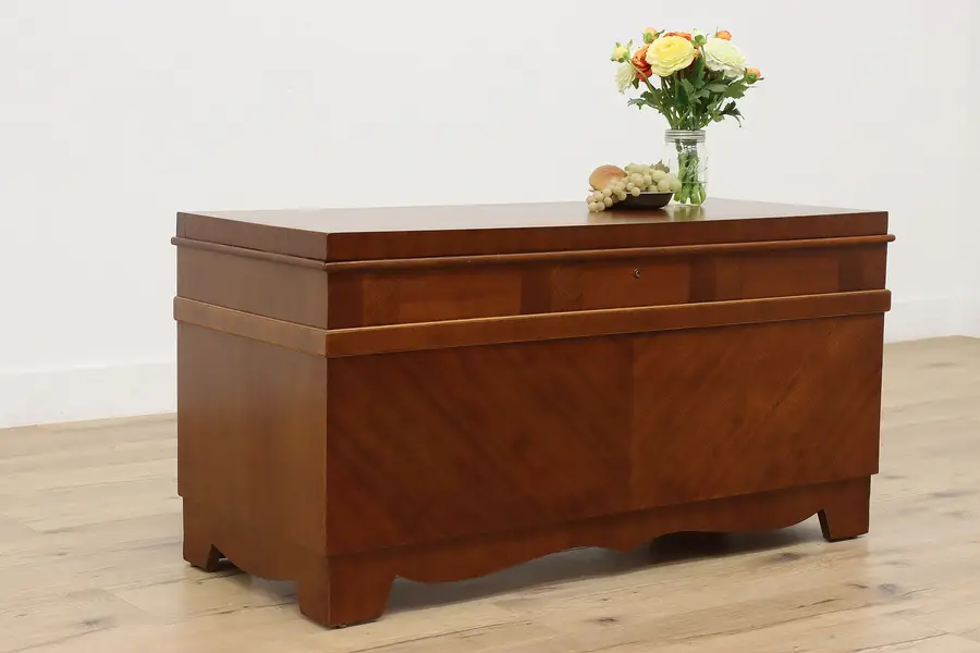 Photo of Midcentury Modern Vintage Cedar Blanket Chest, Dillingham