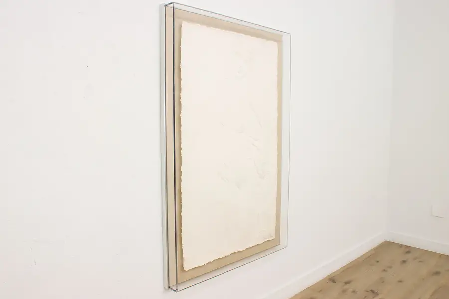 Photo of The Dancer Vintage Cast Paper Relief Sculpture Gallo 62"