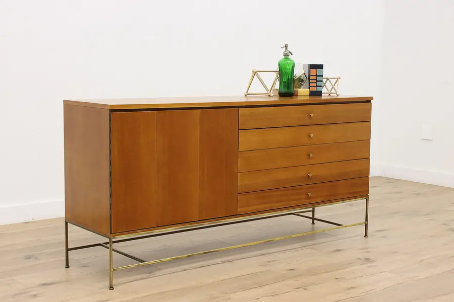 Photo of Midcentury Modern Vintage Credenza TV Console McCobb Calvin