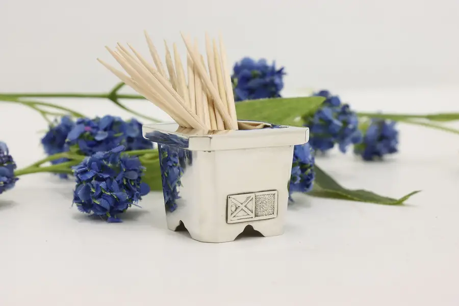 Photo of Sterling Silver Vintage Toothpick or Salt Holder