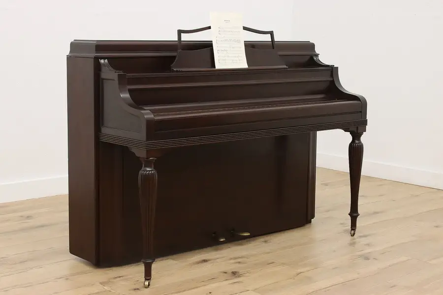 Photo of Steinway Vintage Mahogany Model 40 Upright Vertical Piano