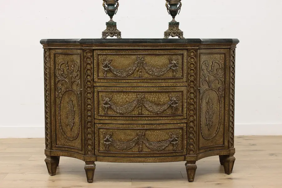 Photo of Country French Sideboard or Console, Granite, Marge Carson