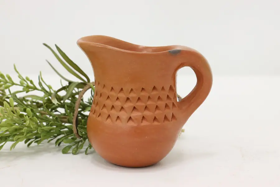 Photo of Native American Vintage Hopi Pueblo Pottery Pitcher, Pavatea