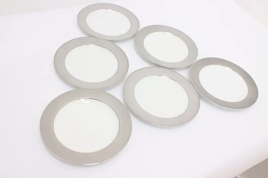 Photo of Midcentury Modern Vintage Set of 6 Salad Plates, Sango
