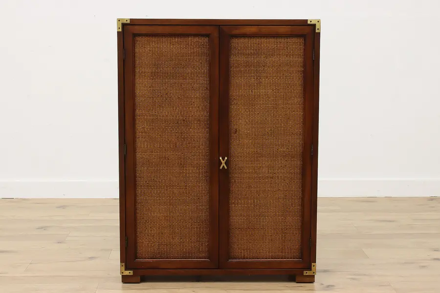 Photo of Midcentury Modern Vintage Mahogany Bar Cabinet or Closet