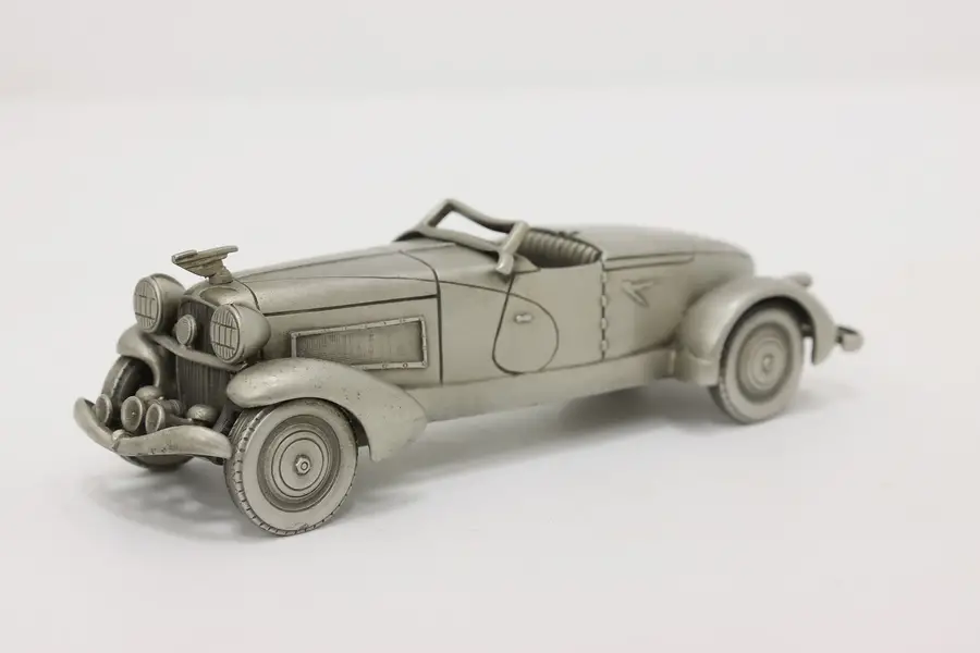 Photo of Danbury Mint Vintage Pewter '33 Deusenberg Boattail SJ Model