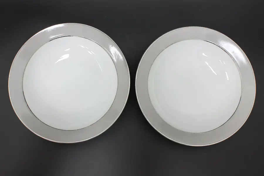 Photo of Pair of Midcentury Modern Vintage Soup Bowls, Sango