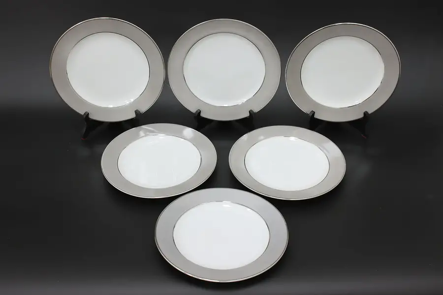 Photo of Set of 6 Midcentury Modern Vintage Salad Plates, Sango