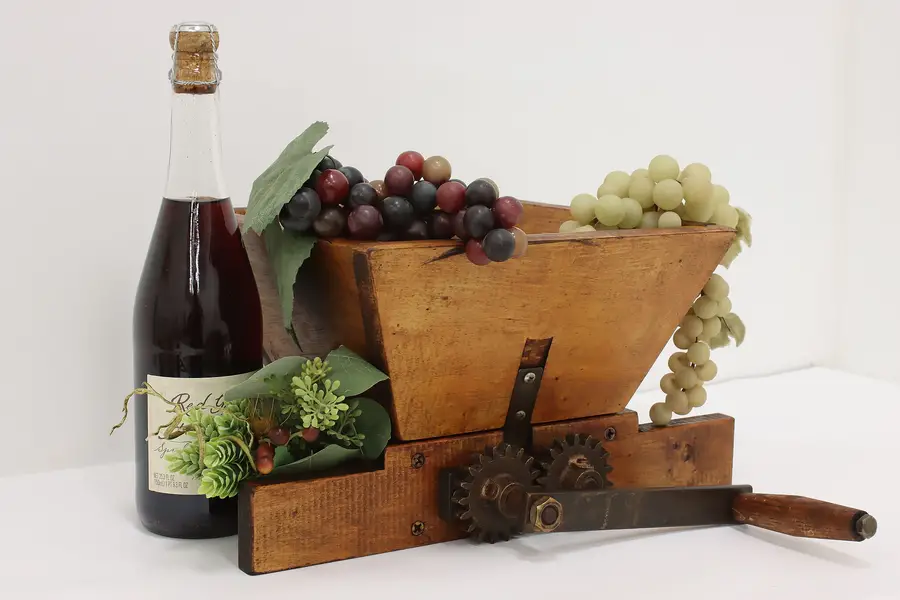 Photo of Farmhouse Industrial Salvage Vintage Fruit Wine Macerator