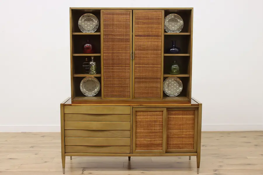 Photo of Midcentury Modern Vintage China Bar Cabinet Martinsville