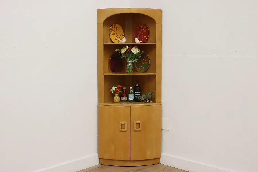 Photo of Midcentury Modern Vintage Corner Cabinet Heywood Wakefield