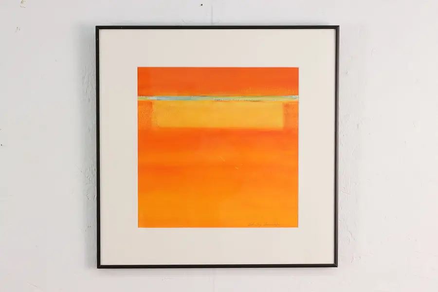 Photo of Abstract Original Acrylic Painting Sweeney 18.5"