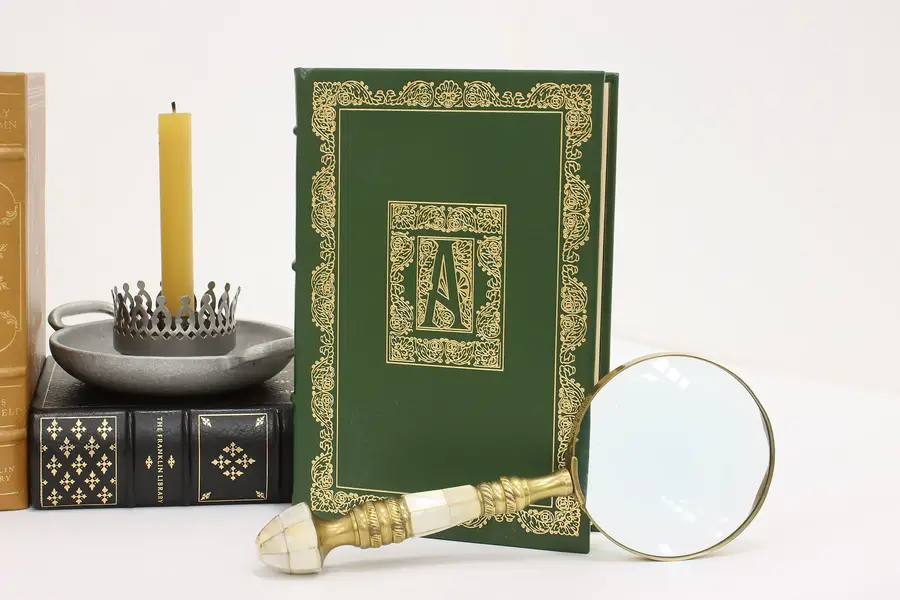 Photo of The Magnificent Ambersons Franklin Leather Book, Tarkington