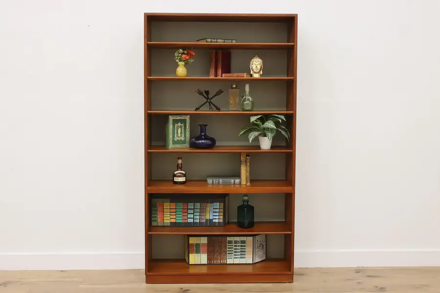 Photo of Midcentury Modern Vintage Teak Bookcase or Display, Soborg