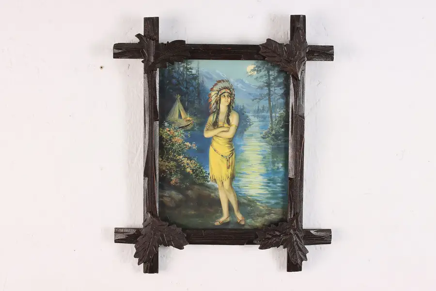 Photo of Moonbeam's Princess Antique Art Print F.R. Harper 11"