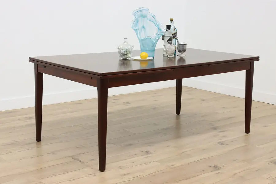 Photo of Skovby Vintage Midcentury Modern Rosewood Dining Table 10.5'