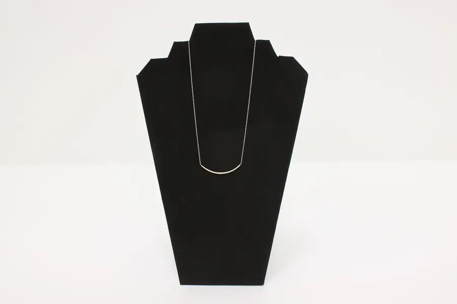 Photo of 14k Rose Gold Necklace and Bar Pendant