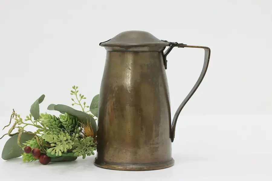 Photo of English Farmhouse Antique Brass Beer or Ale Tankard