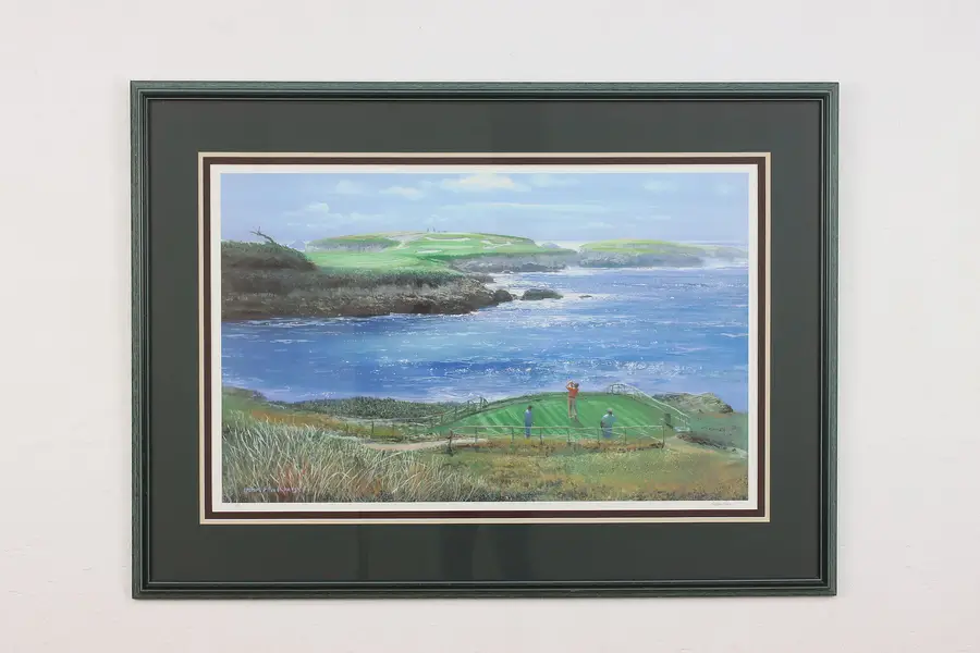 Photo of Cypress Point Golf Course Numbered Lithograph Ellenshaw 44"