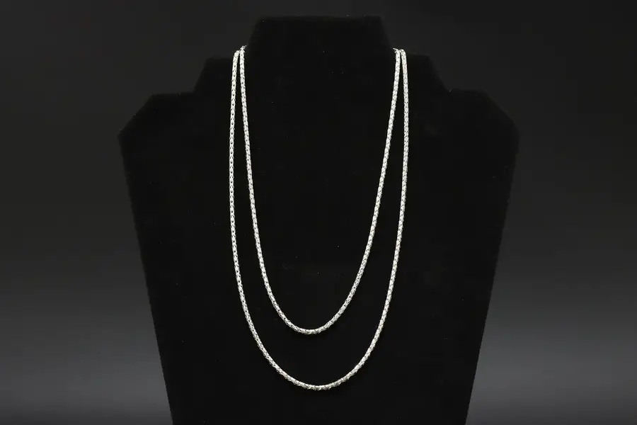 Photo of Italian Sterling Silver 36" Necklace