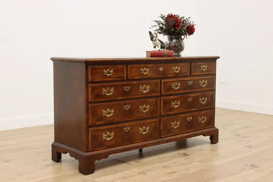 Photo of Georgian Vintage Mahogany Dresser or Chest, Aston Henredon