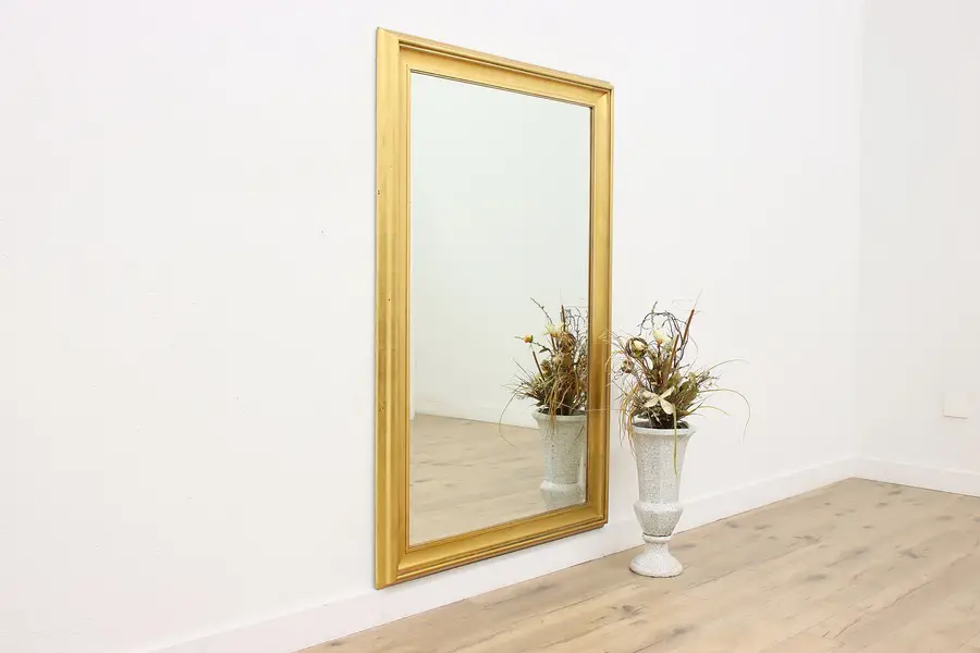 Photo of Classical Design Vintage Hall Boudoir Beveled Mirror 69"