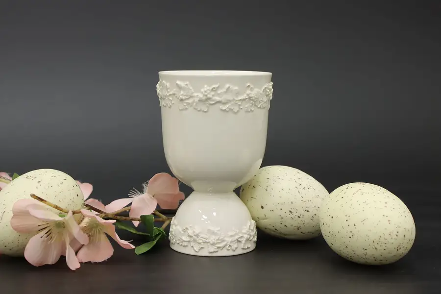 Photo of Wedgwood Antique English Queen's Ware China Egg Cup