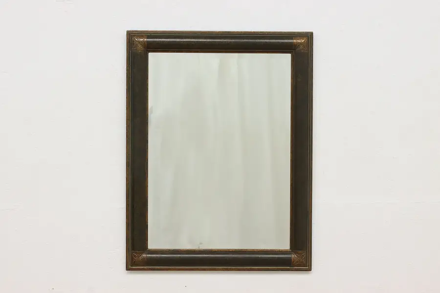 Photo of Vintage Beveled Mirror Vertical or Horizontal 37"