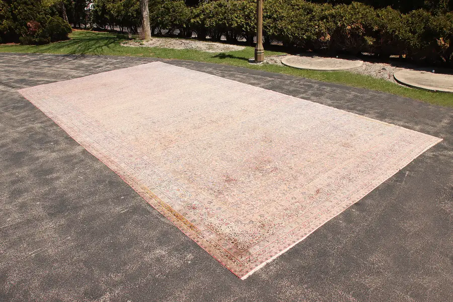 Photo of Palace 18 x 36 Carpet Persian Antique Handwoven Oriental Rug