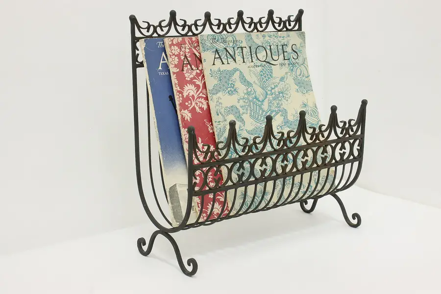 Photo of Victorian Vintage Iron Magazine Music Book Stand
