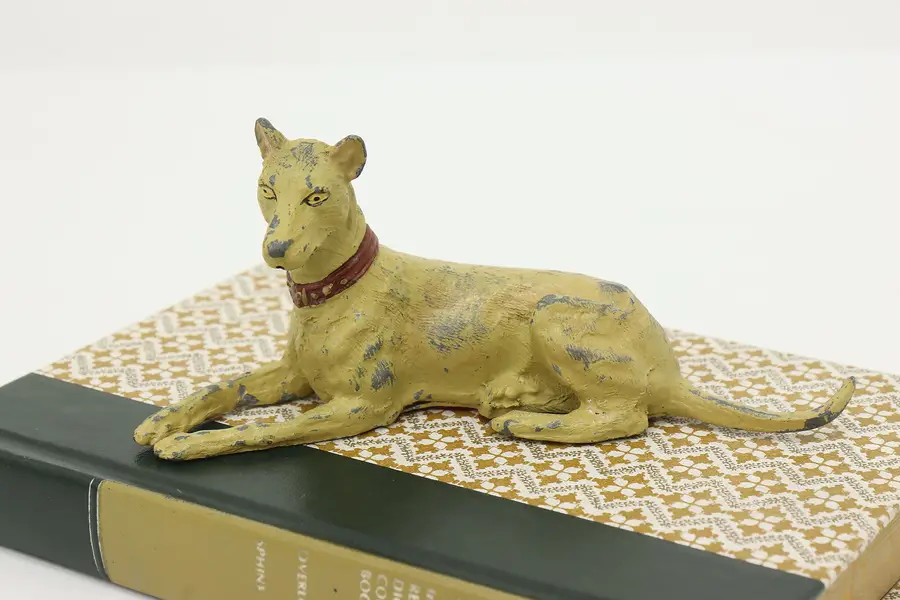 Photo of Metal Alloy Dog Statue Greyhound Dog Sculpture