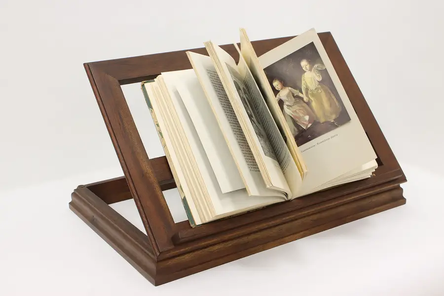 Photo of Tabletop Vintage Adjustable Book, Bible, Album Stand Drexel