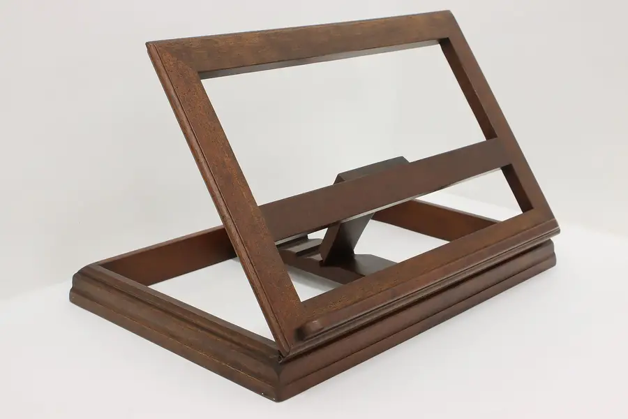 Photo of Tabletop Vintage Adjustable Book, Bible Album Stand, Drexel