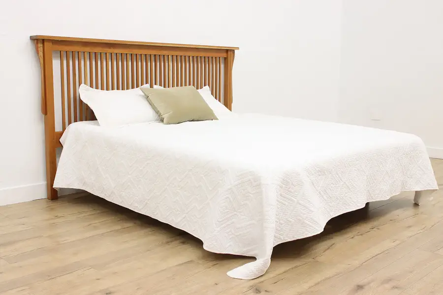 Photo of Arts & Crafts Mission Vintage Cherry King Size Headboard