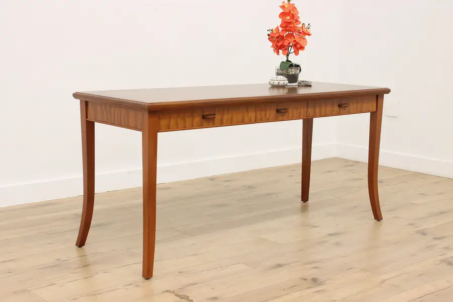 Photo of Traditional Vintage Mahogany Sofa or Hall Console, Jacobson