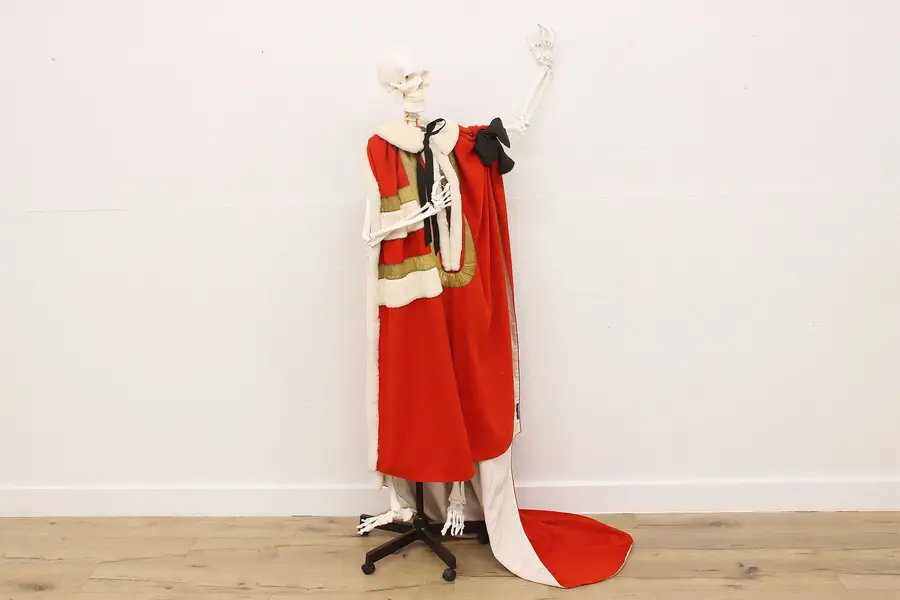 Photo of English Vintage House of Lords Fur Trimmed Parliament Robe