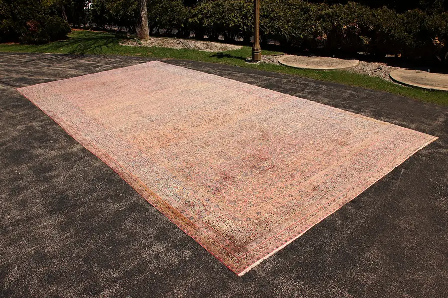 Photo of Palace 18 x 36 Carpet Persian Antique Handwoven Oriental Rug