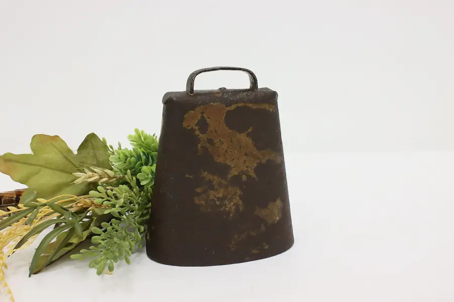 Photo of Farmhouse Antique Wrought Iron Cow Bell