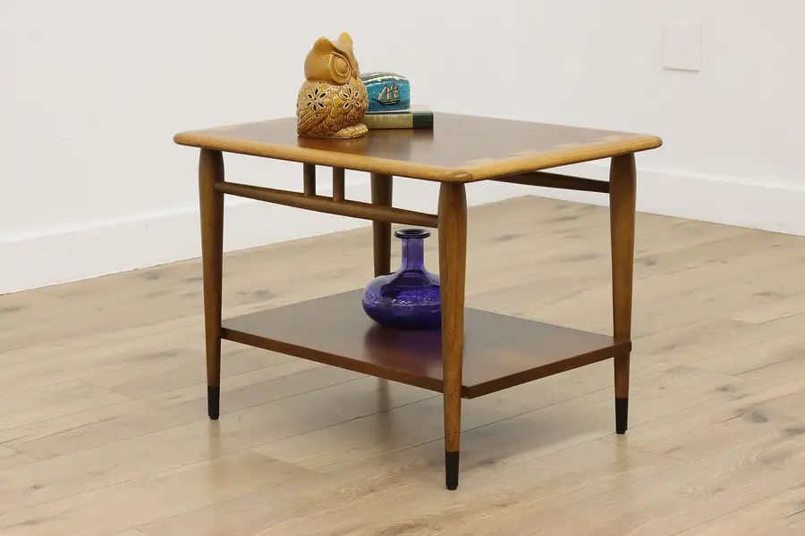 Photo of Midcentury Modern Vintage Walnut Coffee Side End Table Lane