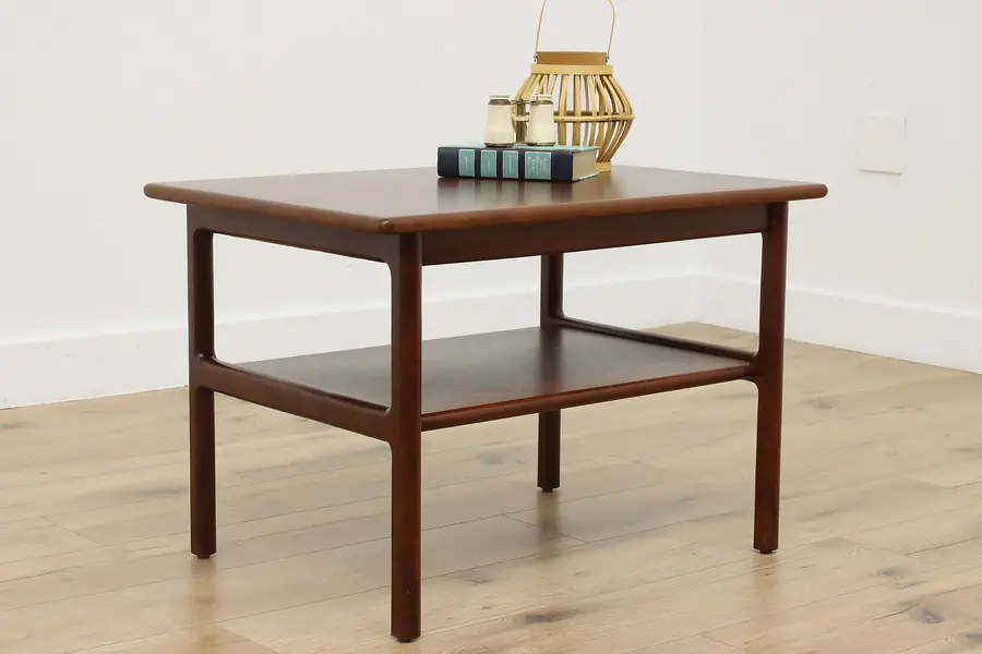 Photo of Midcentury Modern Vintage Teak Coffee, End or Side Table
