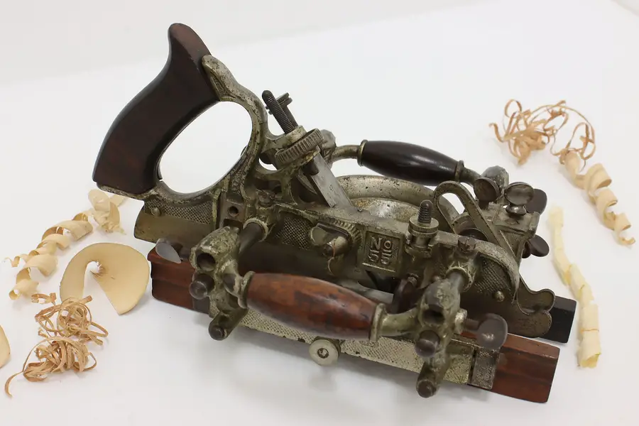 Photo of Farmhouse Antique Woodworker Molding Plane, Stanley #55