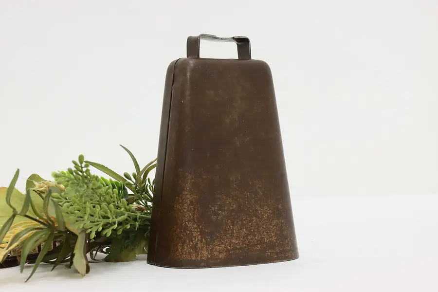 Photo of Swiss Farmhouse Antique Wrought Iron Cow Bell