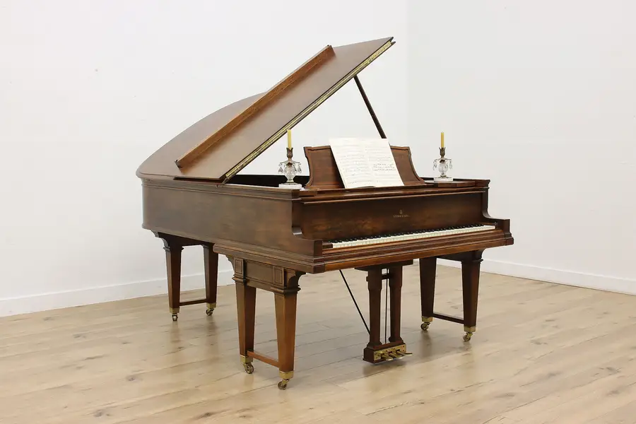Photo of Steinway Antique Mahogany Refurbished 6' 5" Grand Piano