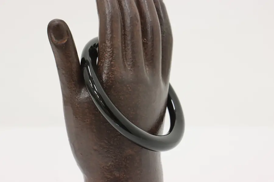 Photo of Vintage Black Jade Bangle