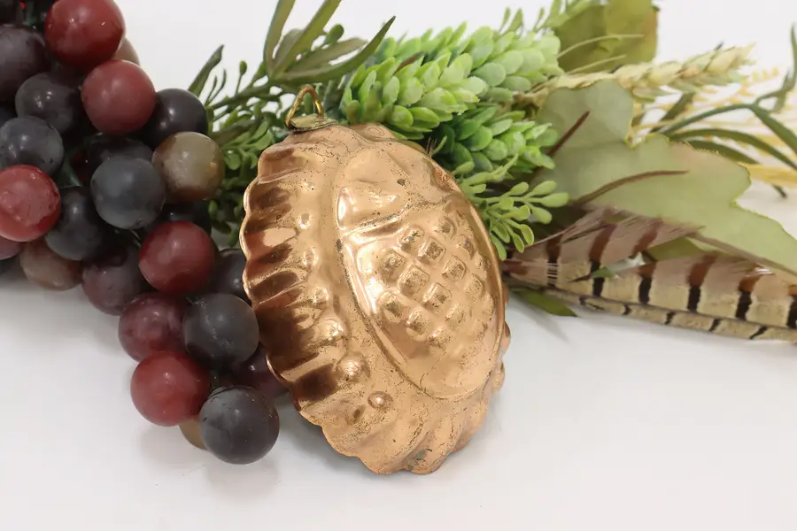 Photo of Farmhouse Antique Copper Dessert or Chocolate Mold